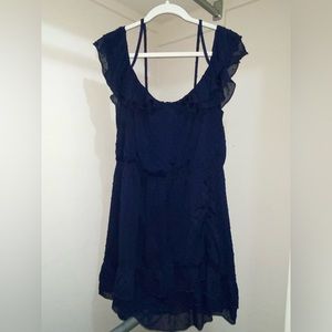 Tobi navy blue dress